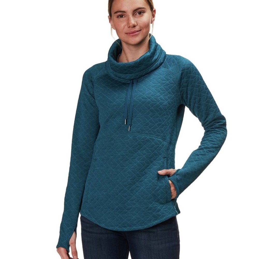 Marmot Teal Annie Quilted Pullover
